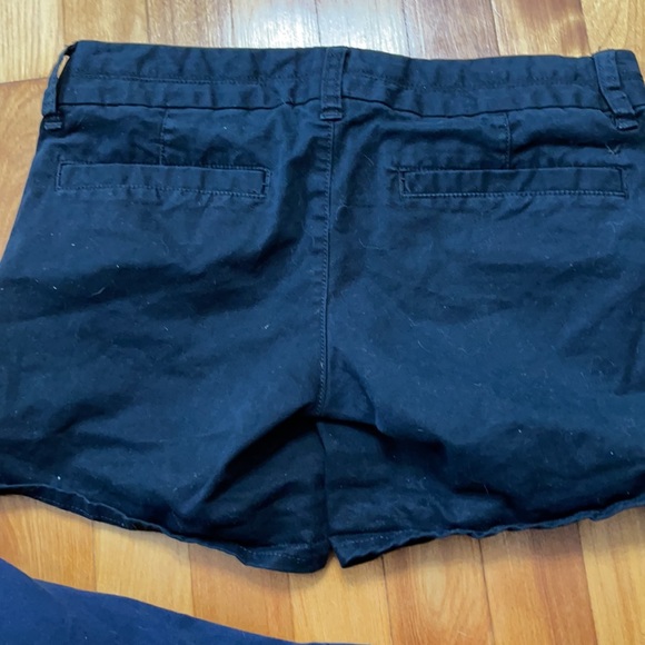 American Eagle khaki black midi shorts - Picture 2 of 4